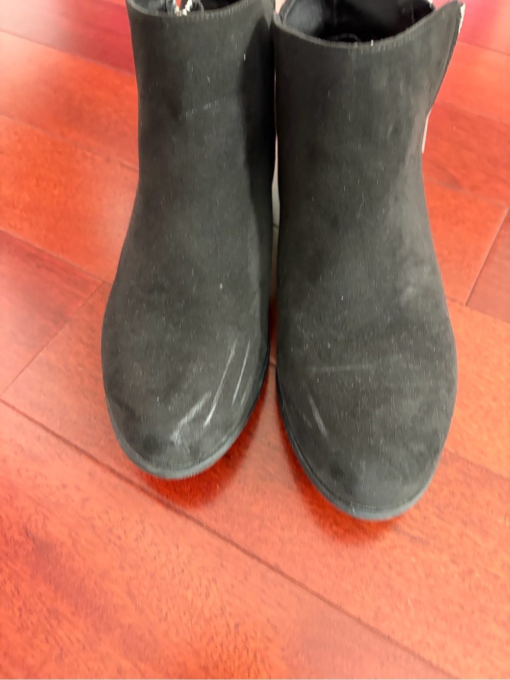 Black YOUTH Ankle Boots - Classic Suede Look